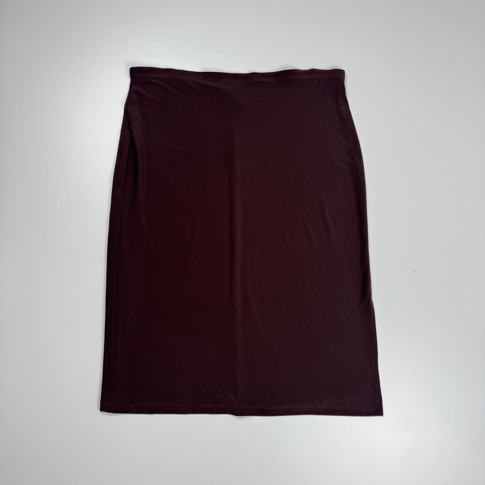 Vintage 90’s Nexxen USA Made Brown Pencil Skirt Size Medium Academia Grunge